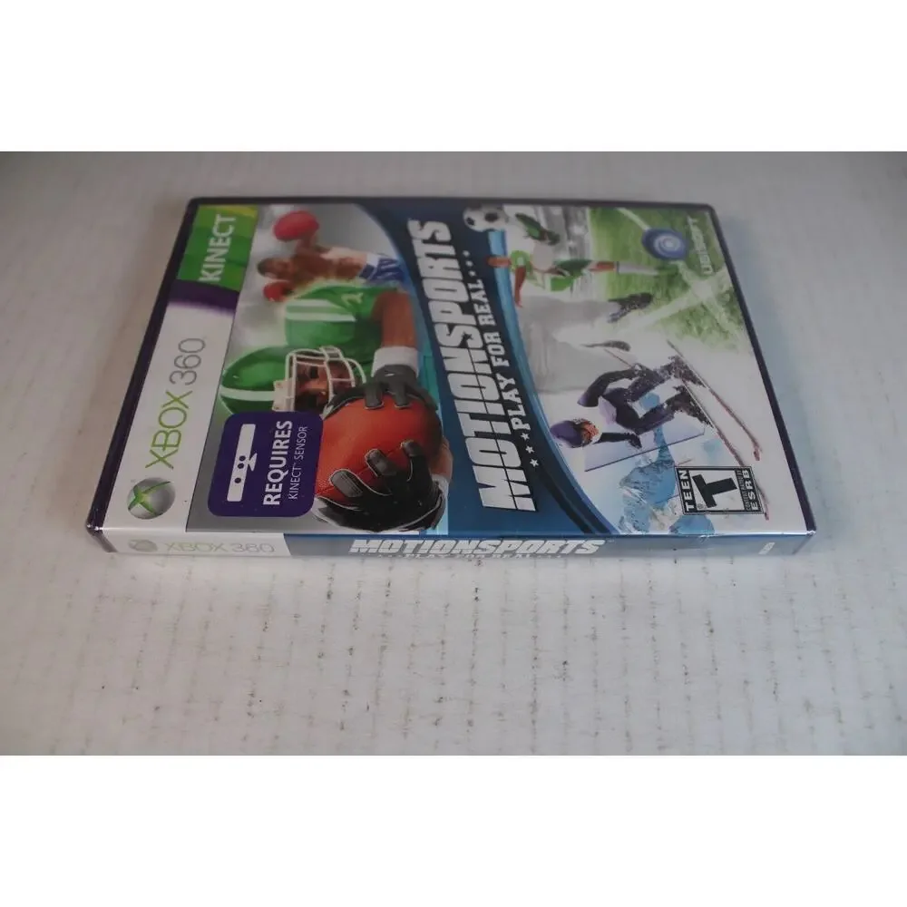 Motionsports Play For Real (Microsoft Xbox 360, 2010) New Factory Sealed